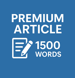 Premium Article 1 – 1500 Words